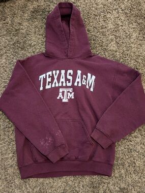 Maroon Campus Hoodie -
